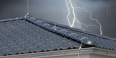 Äußerer Blitzschutz bei Schmidt Elektro GmbH in Bindlach
